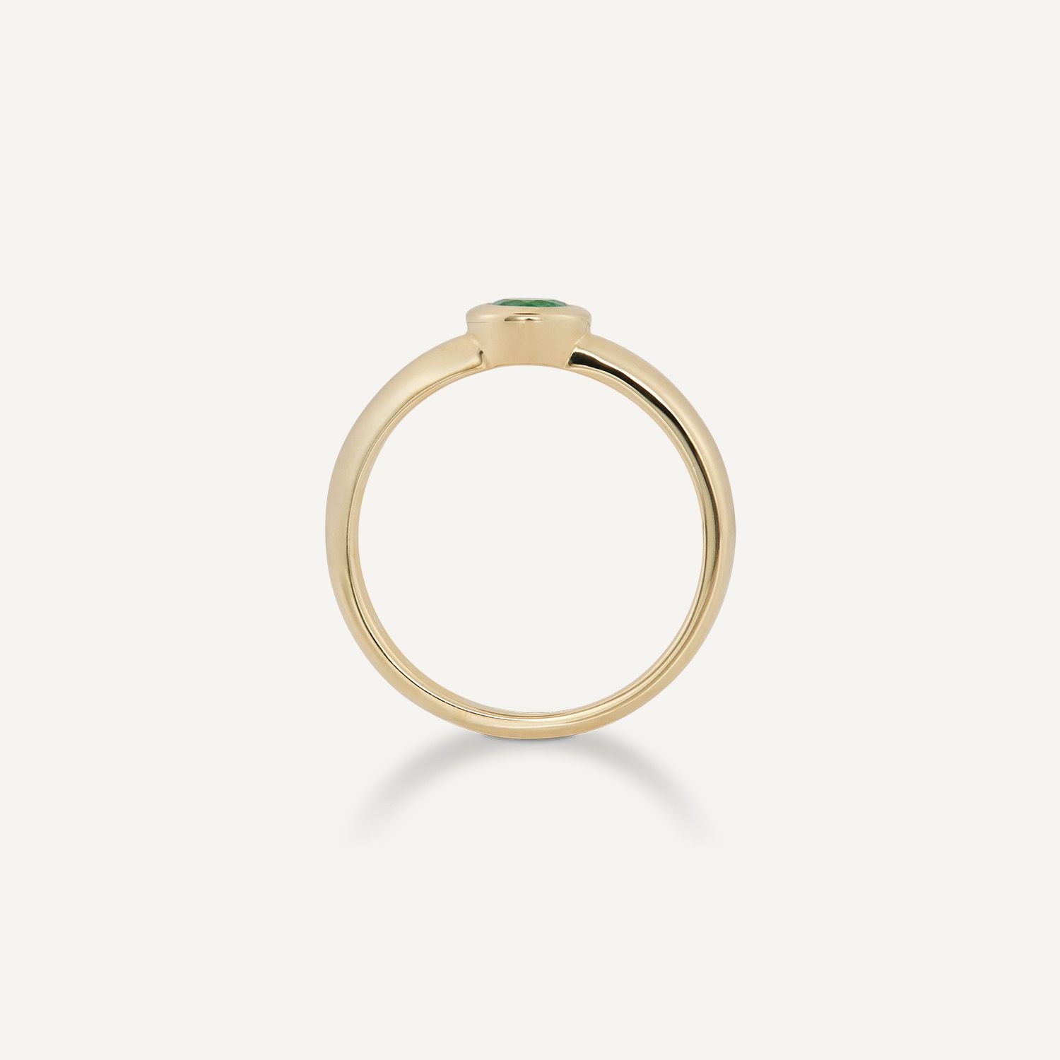 Ring Smaragd ca. 3,00 ct Gelbgold