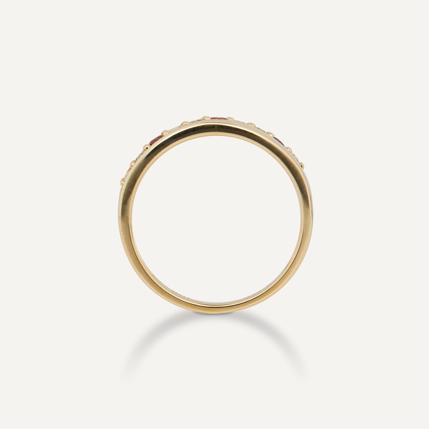 Ring Zirkon ca. 0,55 ct Gelbgold