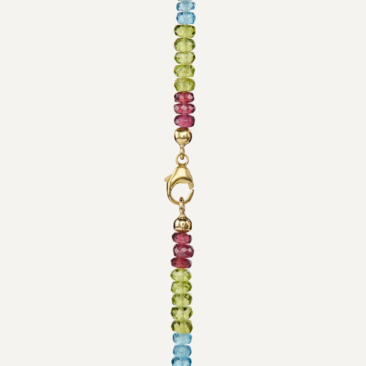 Collier Edelstein ca. 98,00 ct Gelbgold
