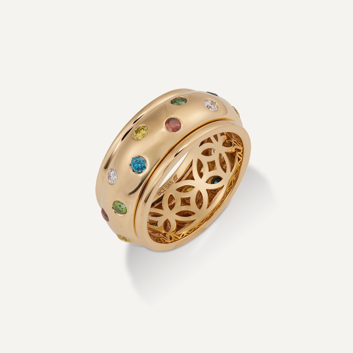 Ring Brillant ca. 0,74 ct Gelbgold