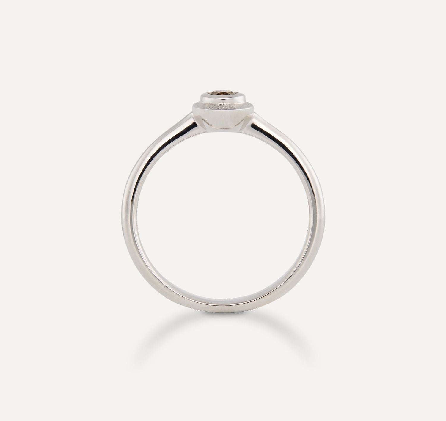 Ring Argyle Brillant ca. 0,15 ct Silber