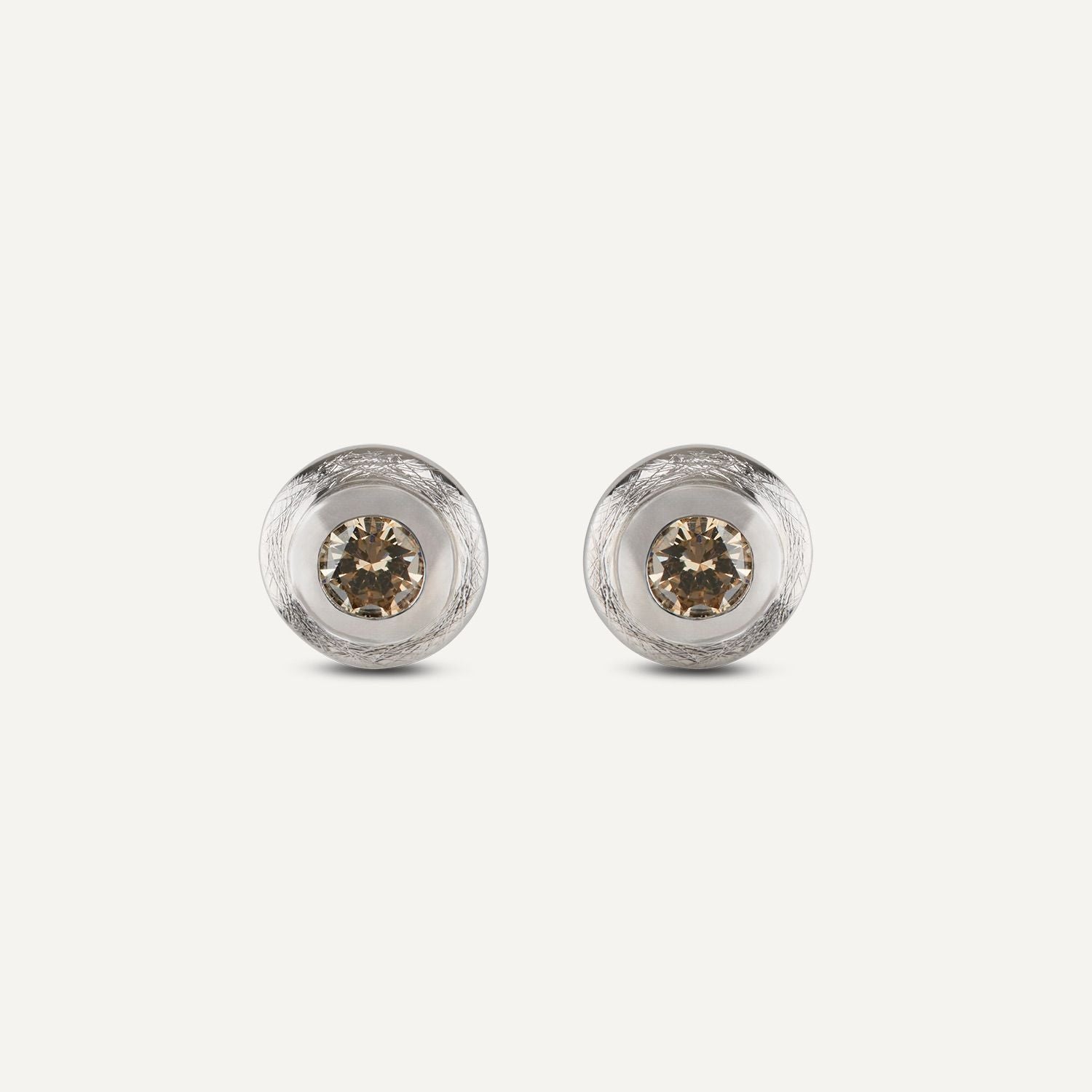 Ohrstecker Argyle Brillant ca. 0,14 ct Silber
