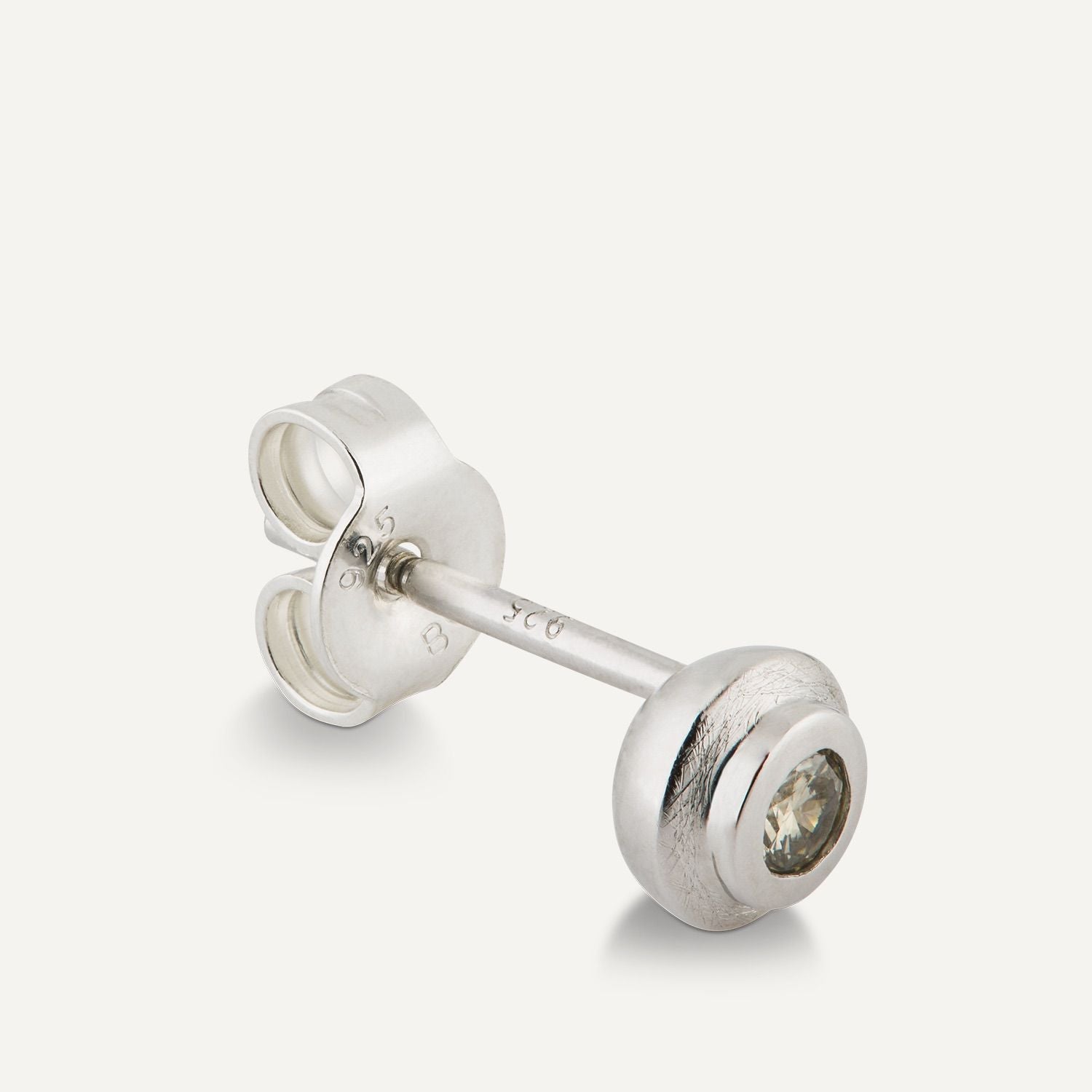 Ohrstecker Argyle Brillant ca. 0,14 ct Silber