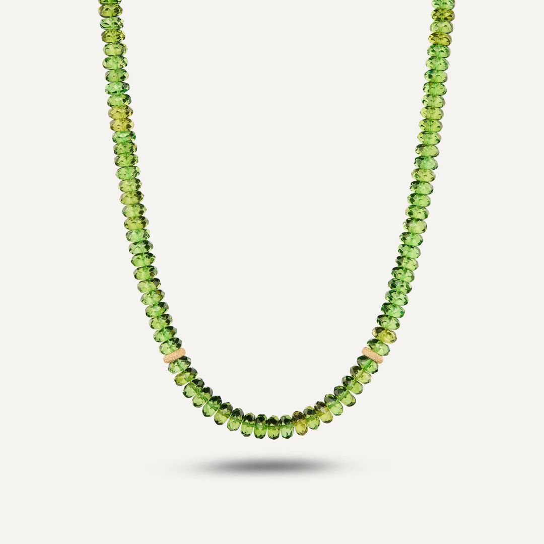 Collier Bernstein ca. 110,00 ct Gelbgold