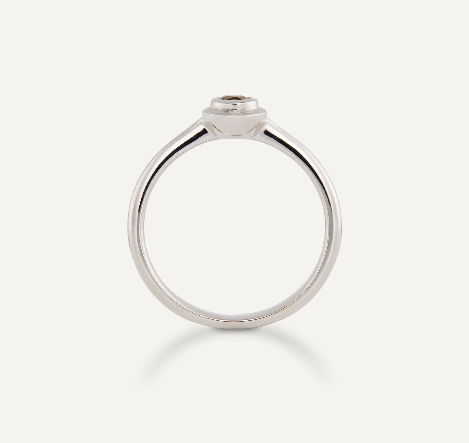 Ring Brillant ca. 0,15 ct Silber 